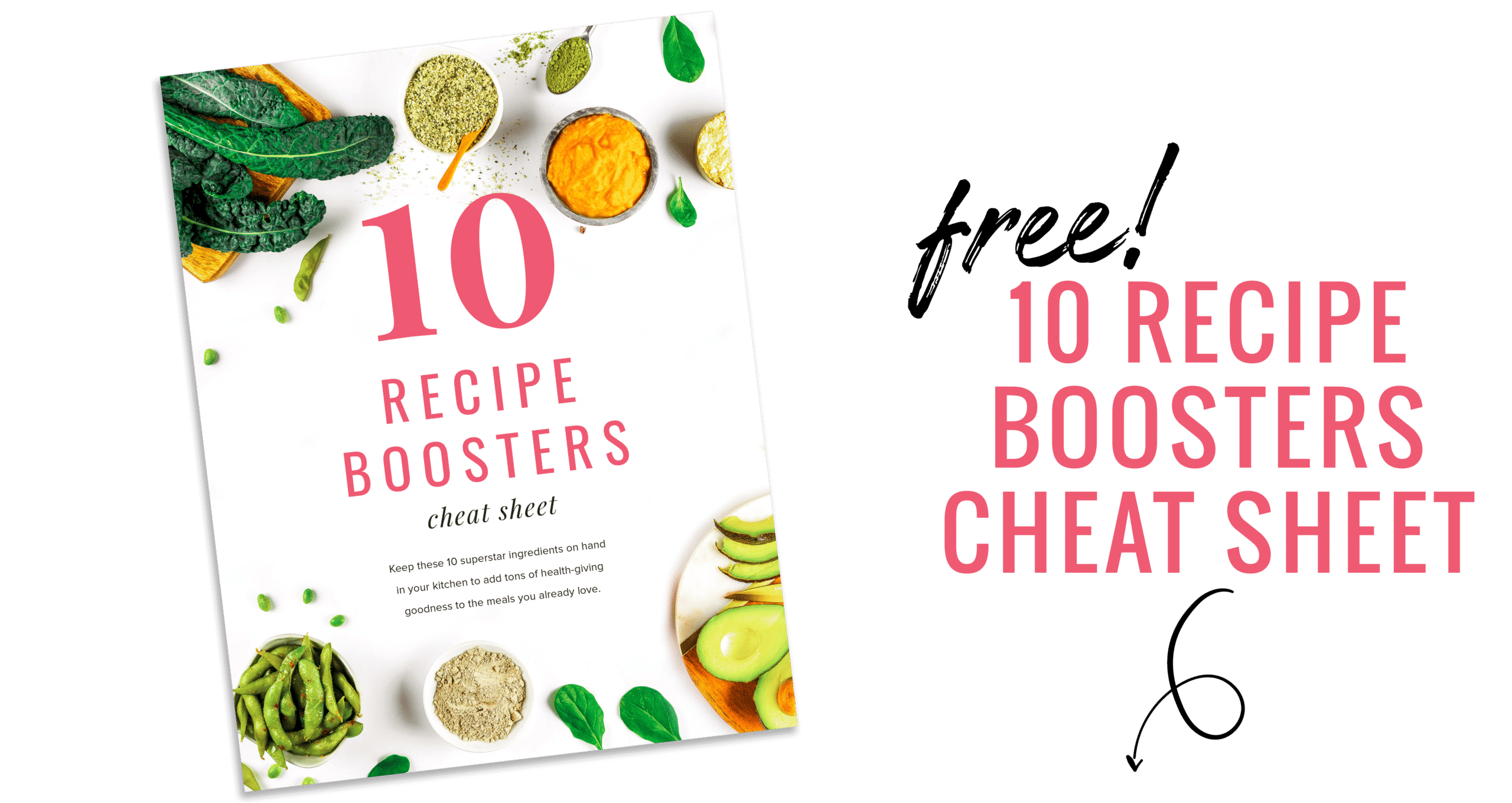 10 Recipe Boosters Cheat Sheet